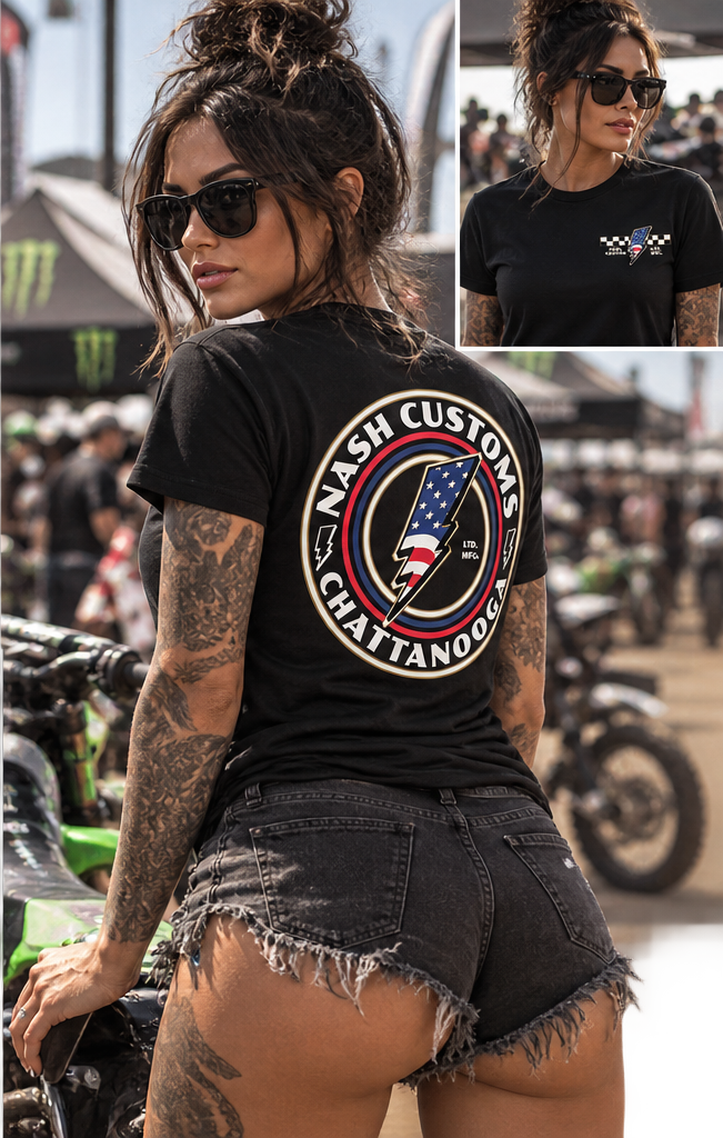 NASH CUSTOMS BOLT T-SHIRT