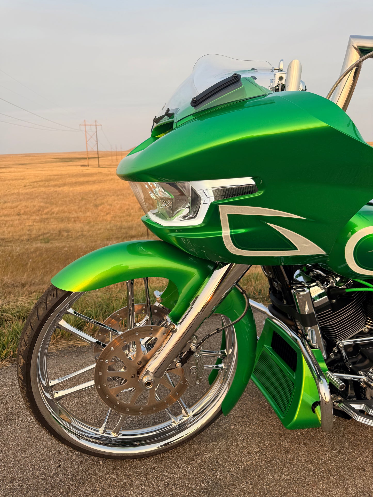 2024 Harley‑Davidson FLTRX “Candy Green 26” — Ultra‑Luxury Custom Road Glide