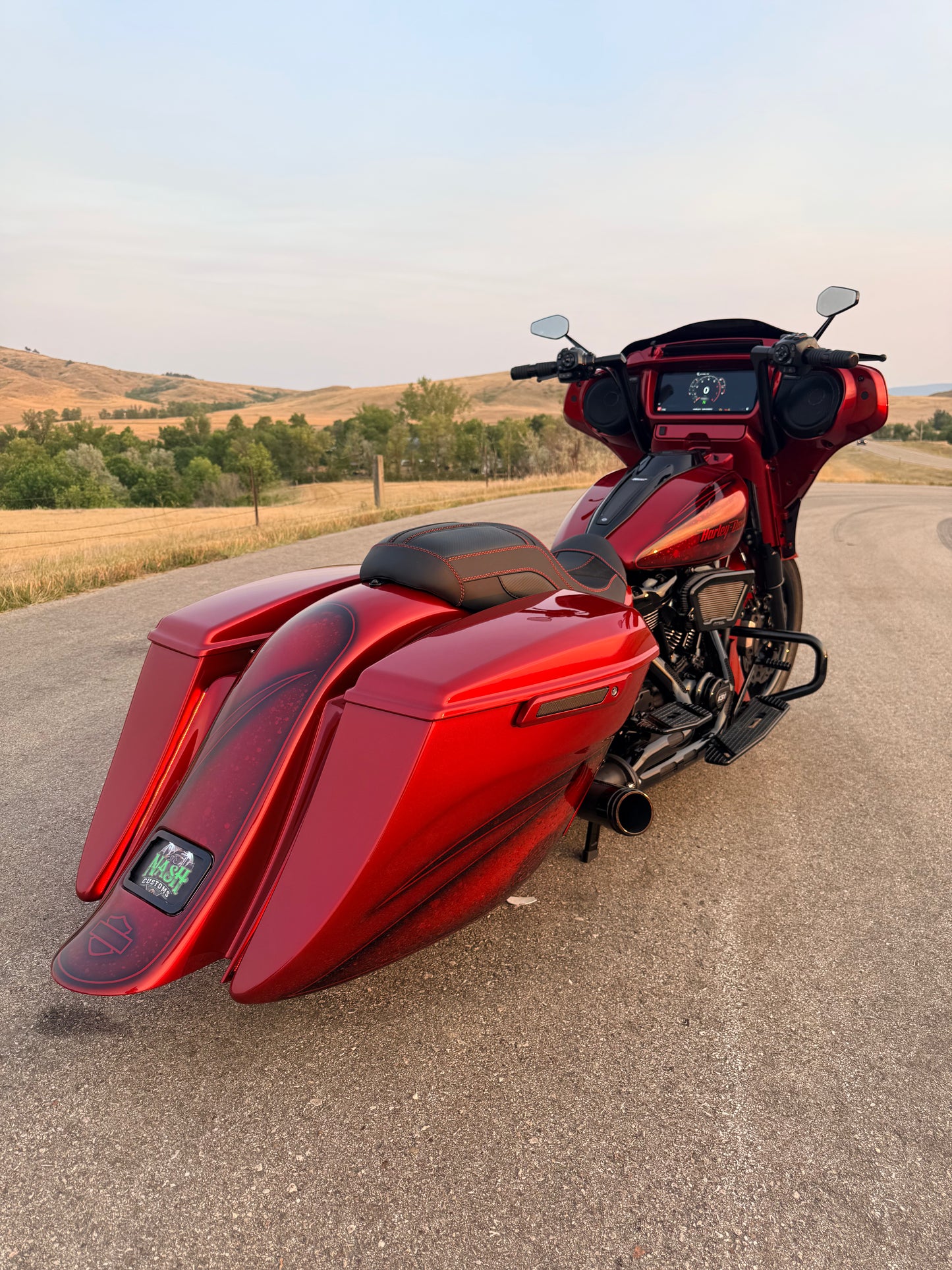 Nash Customs 2024 MONSTER 131 – 18" Fatty Street Glide
