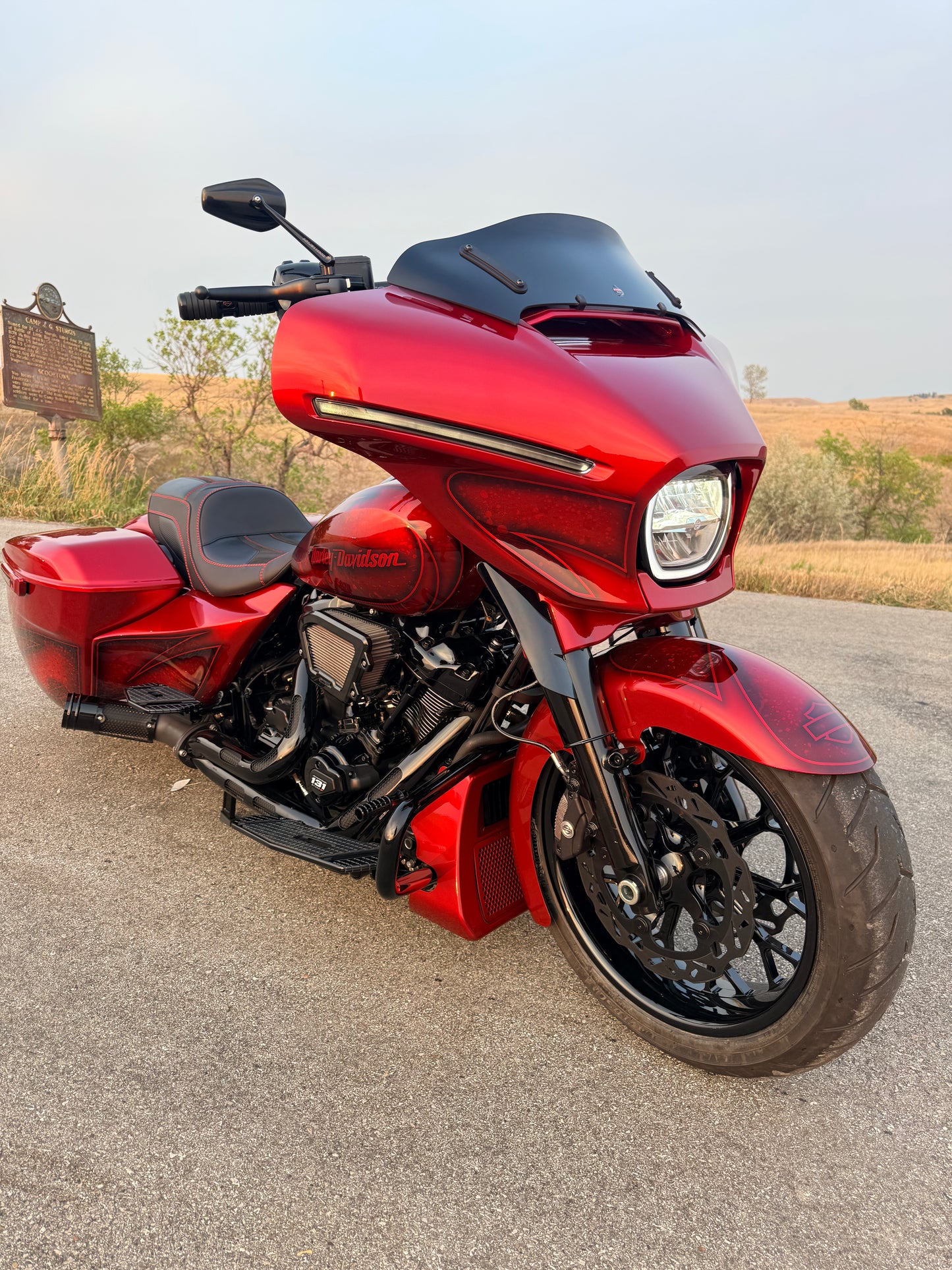Nash Customs 2024 MONSTER 131 – 18" Fatty Street Glide