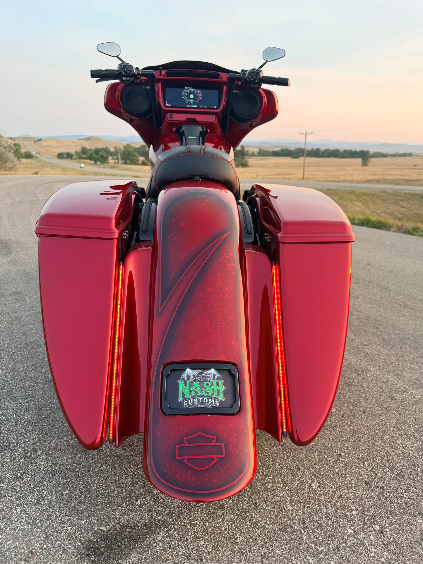 Nash Customs 2024 MONSTER 131 – 18" Fatty Street Glide