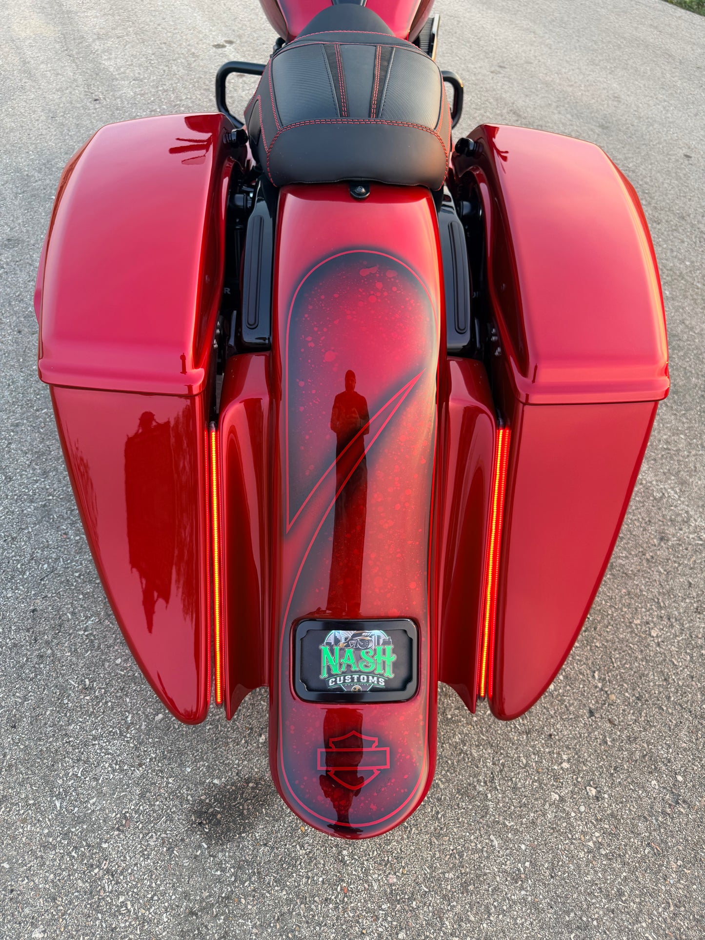 Nash Customs 2024 MONSTER 131 – 18" Fatty Street Glide