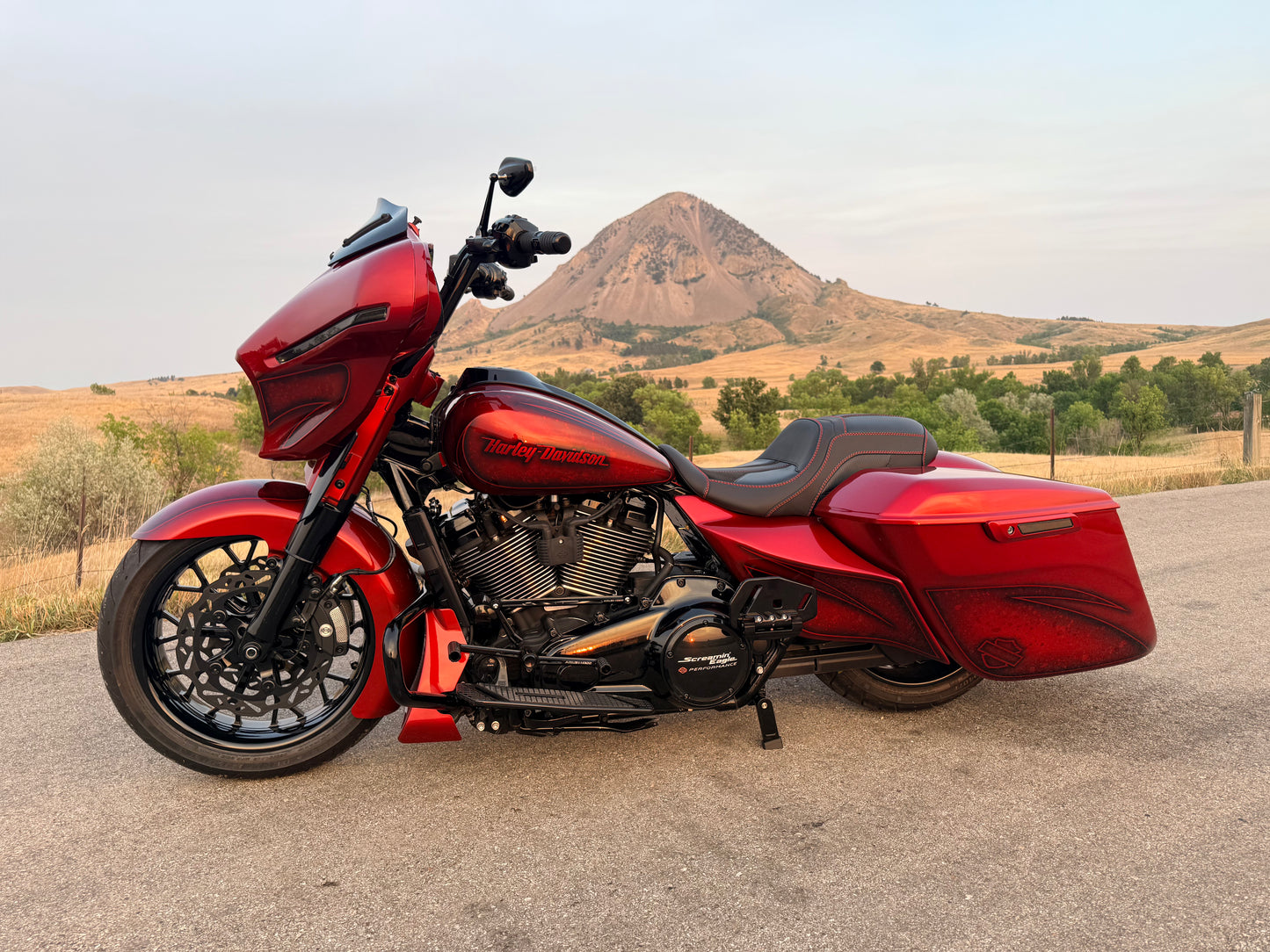 Nash Customs 2024 MONSTER 131 – 18" Fatty Street Glide