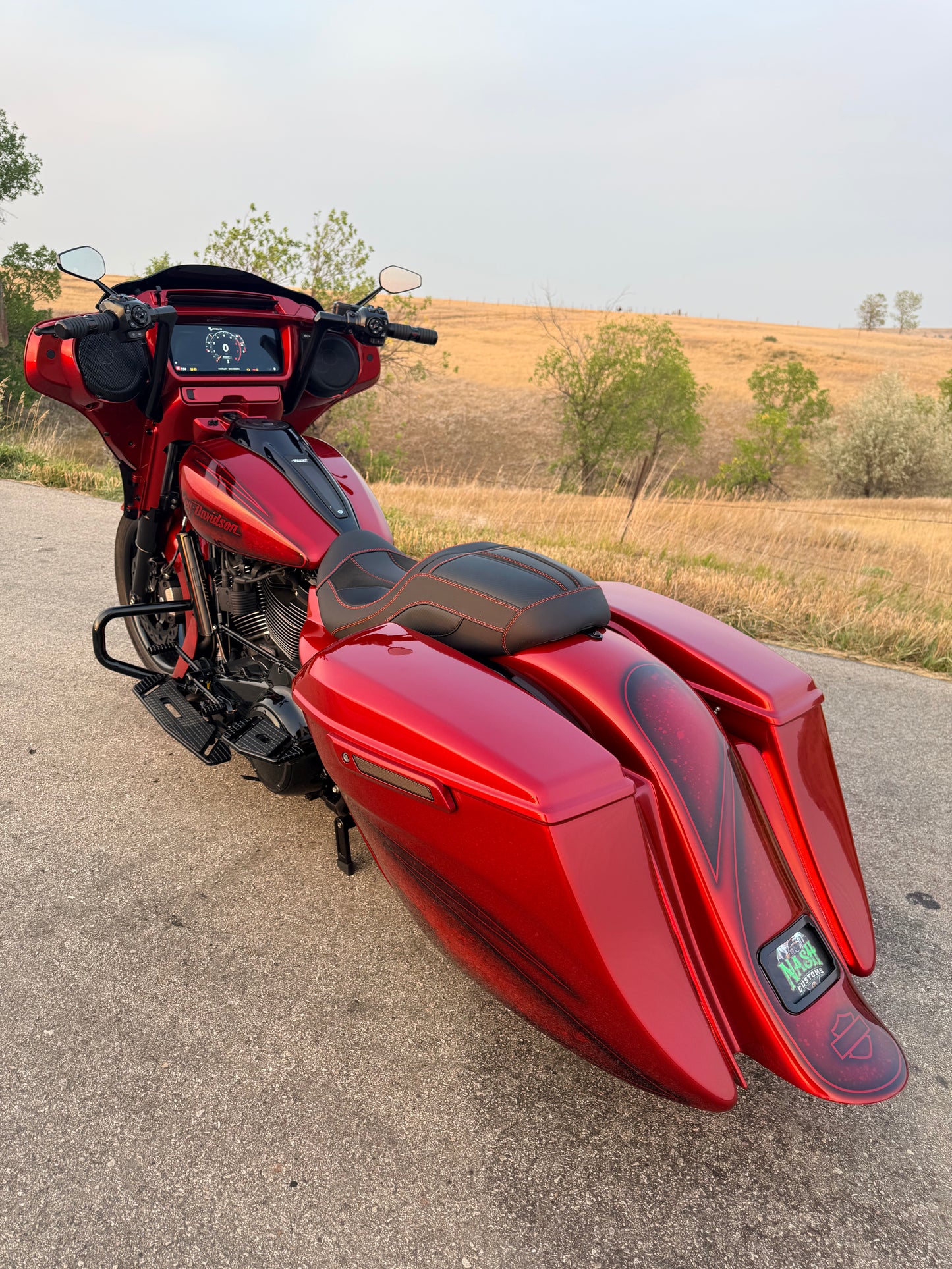 Nash Customs 2024 MONSTER 131 – 18" Fatty Street Glide