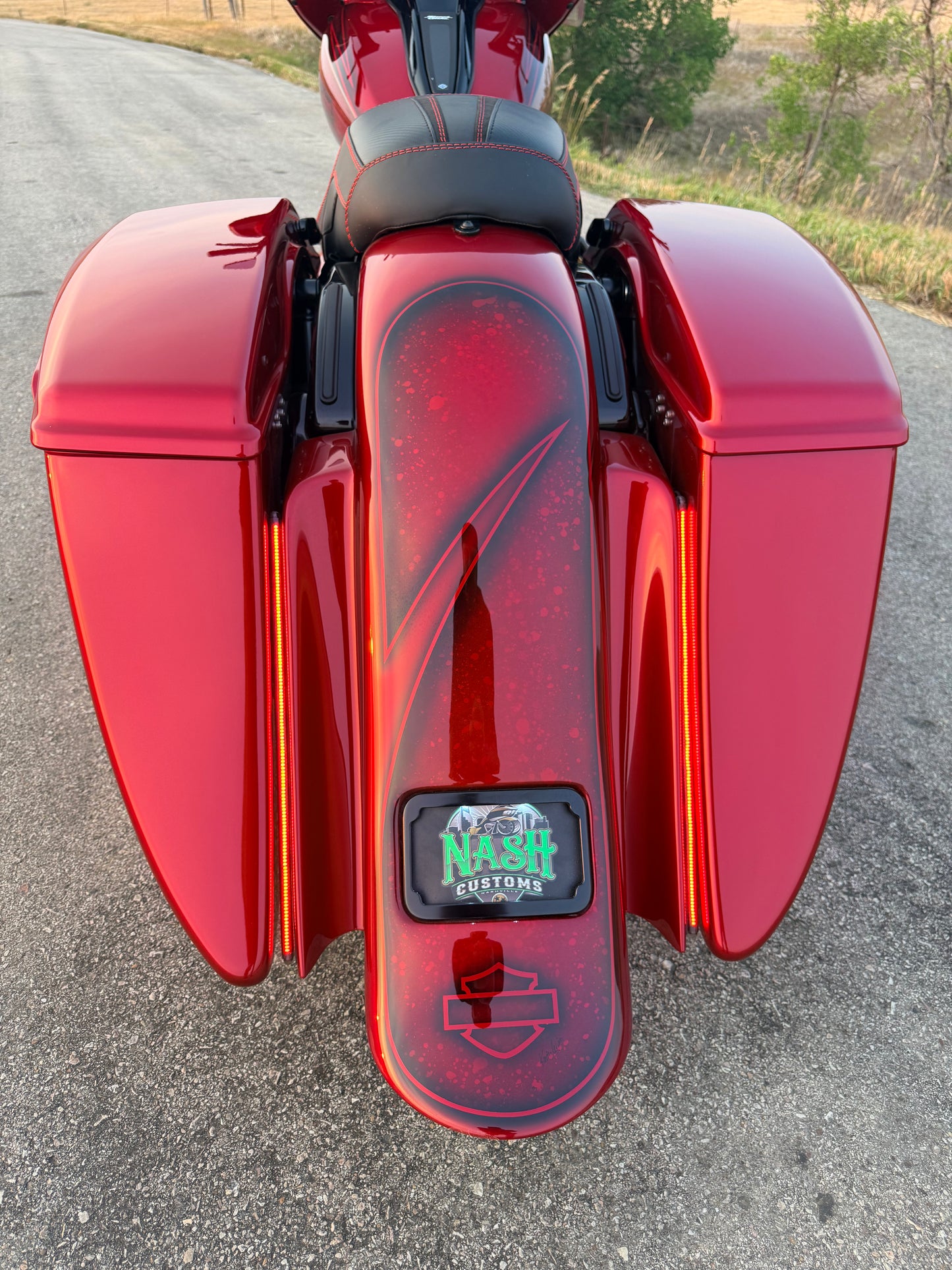 Nash Customs 2024 MONSTER 131 – 18" Fatty Street Glide