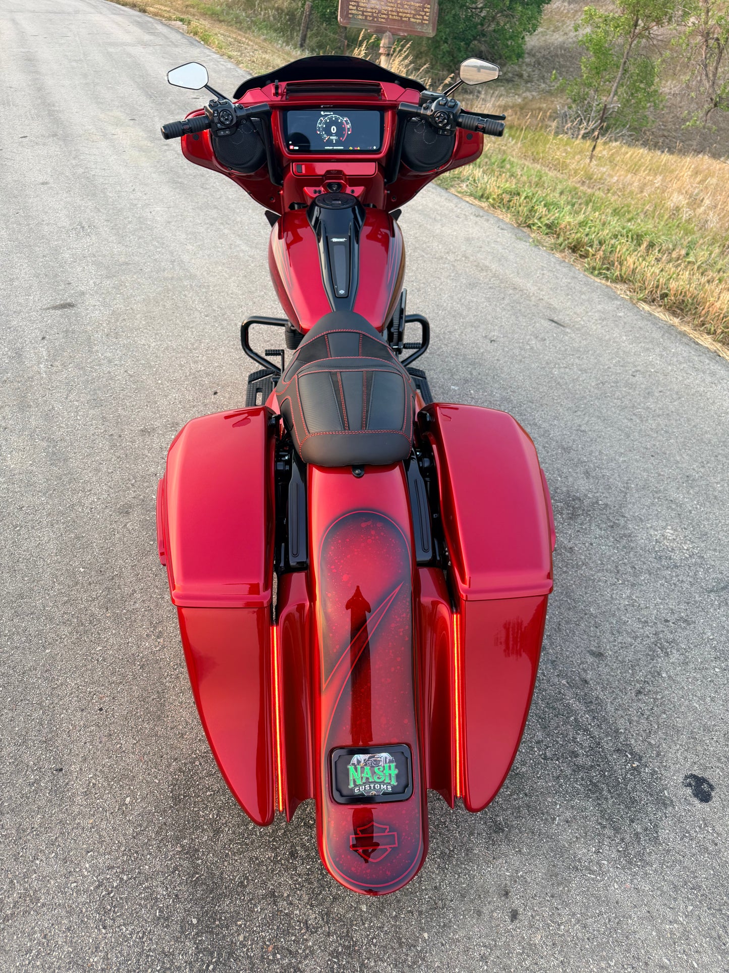 Nash Customs 2024 MONSTER 131 – 18" Fatty Street Glide