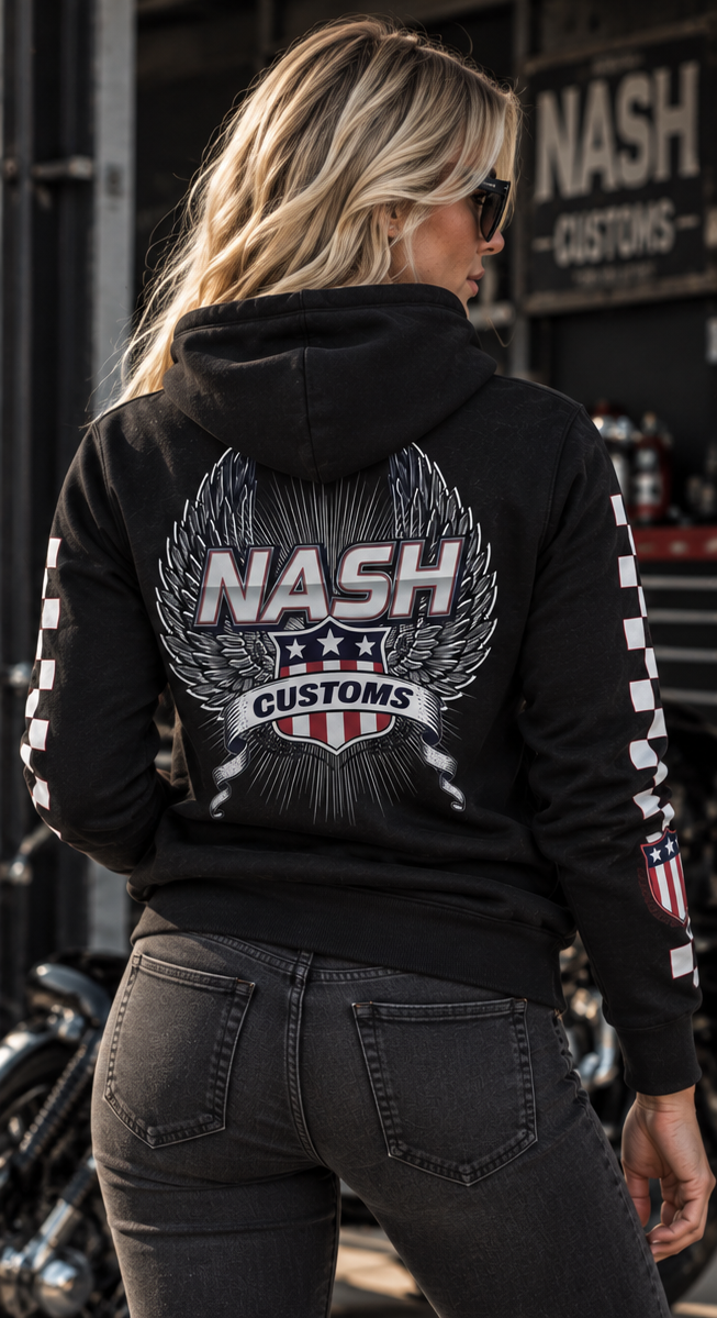 NASH CUSTOMS WINGS HOODIE