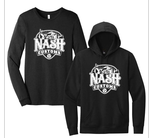 Nash Customs Sweatshirts Black and White