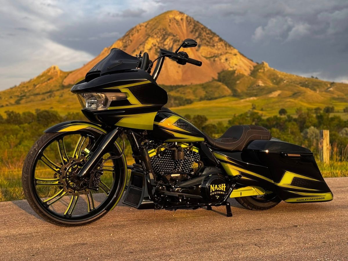 green illusion road glide